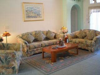 Living Area - the hub of your Orlando vacation - where to plan and relax